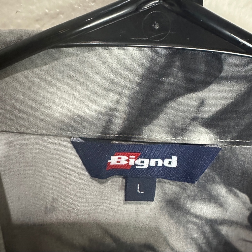 Bignd Vintage Tarzan Button Up Shirt Size Large - Picture 2 of 8